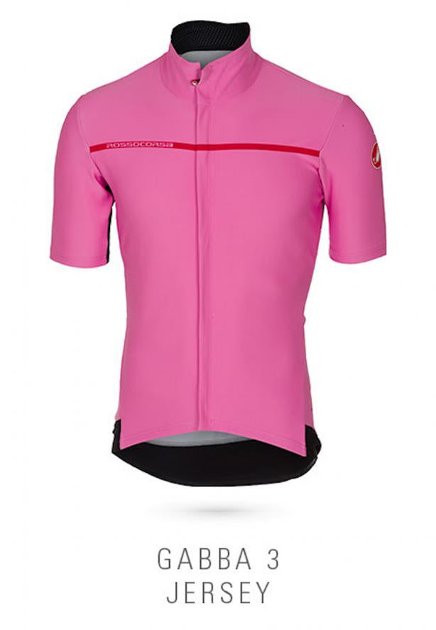gabba jacke rennrad CASTELLI GABBA 3 LTD MEN PINK S. M