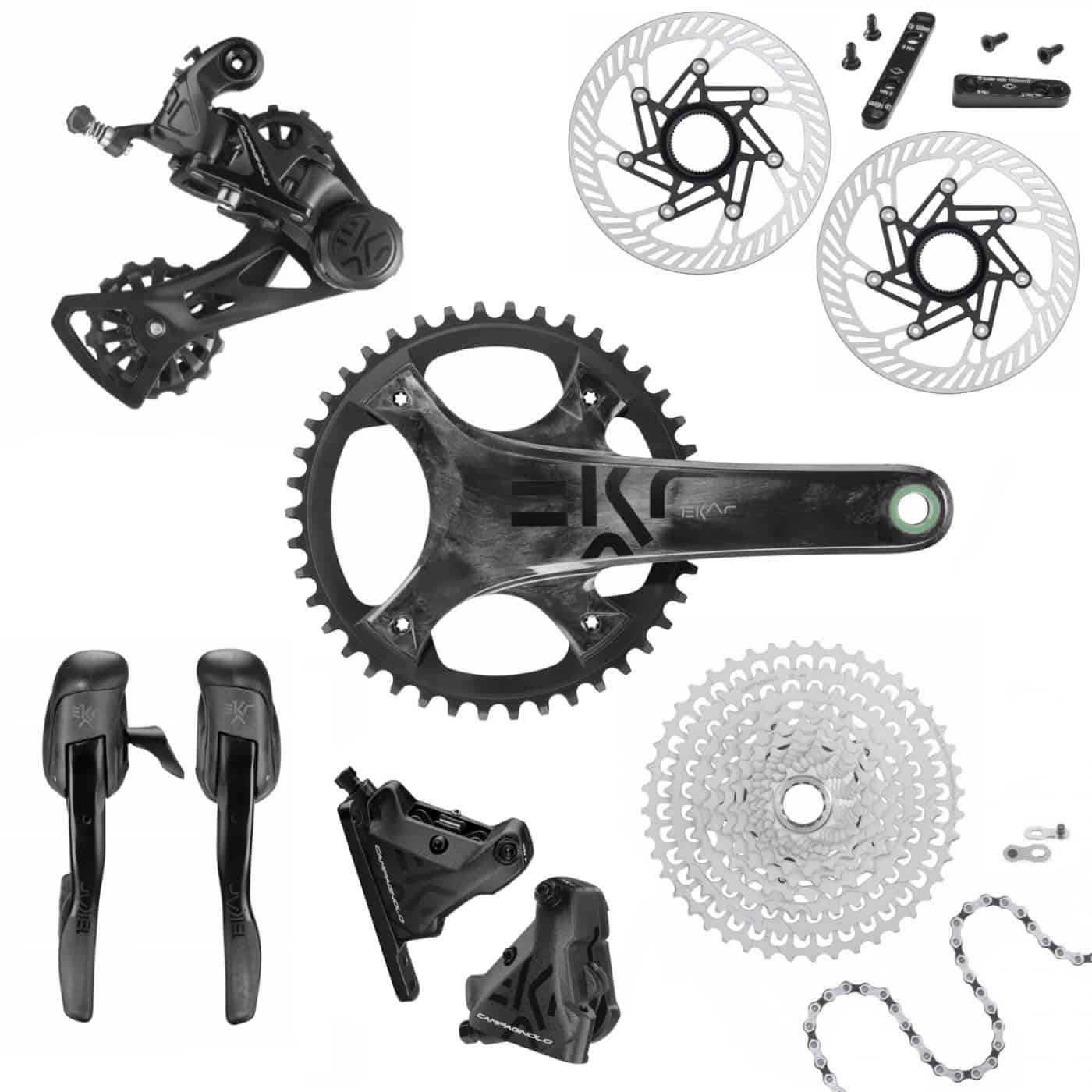 rennrad komplettgruppe Campagnolo Ekar Komplettgruppe