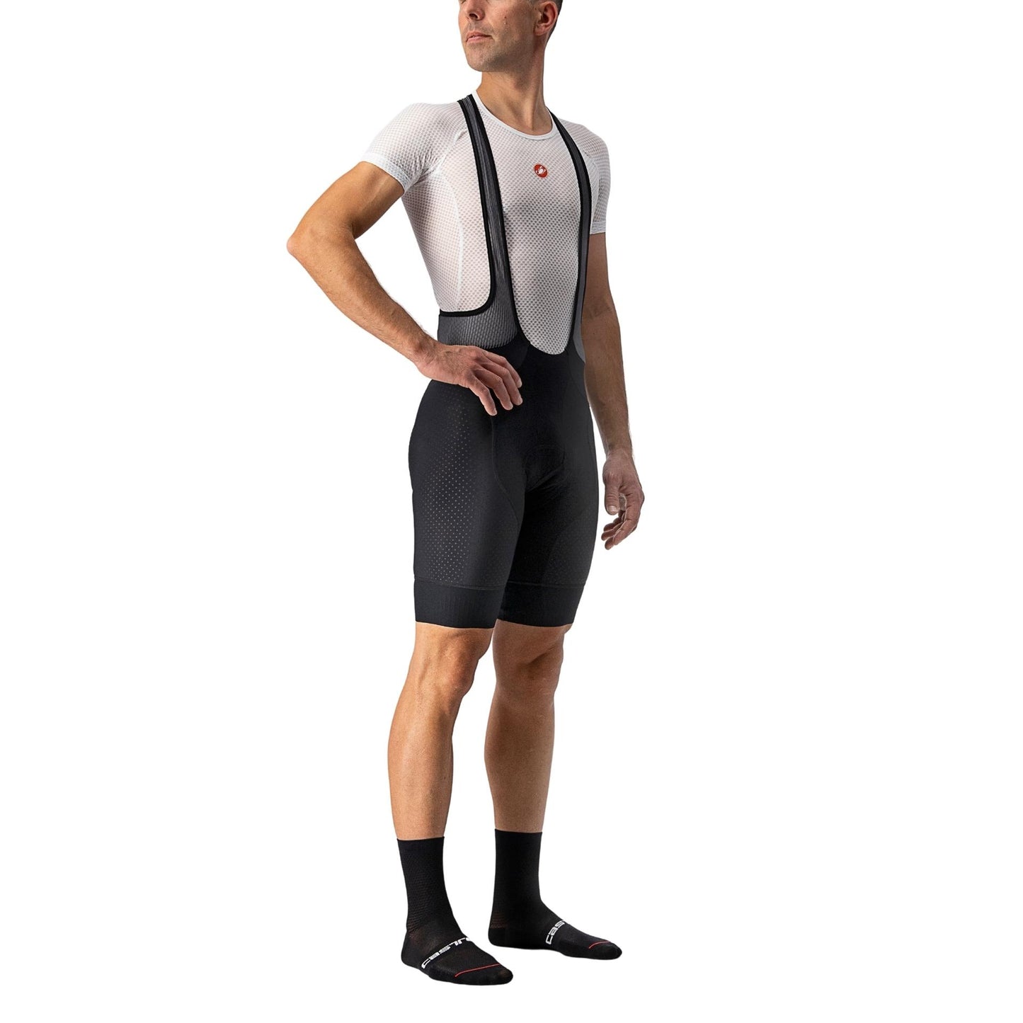 CASTELLI FREE AERO RACE 4 BIBSHORT BLACK SIZE. L