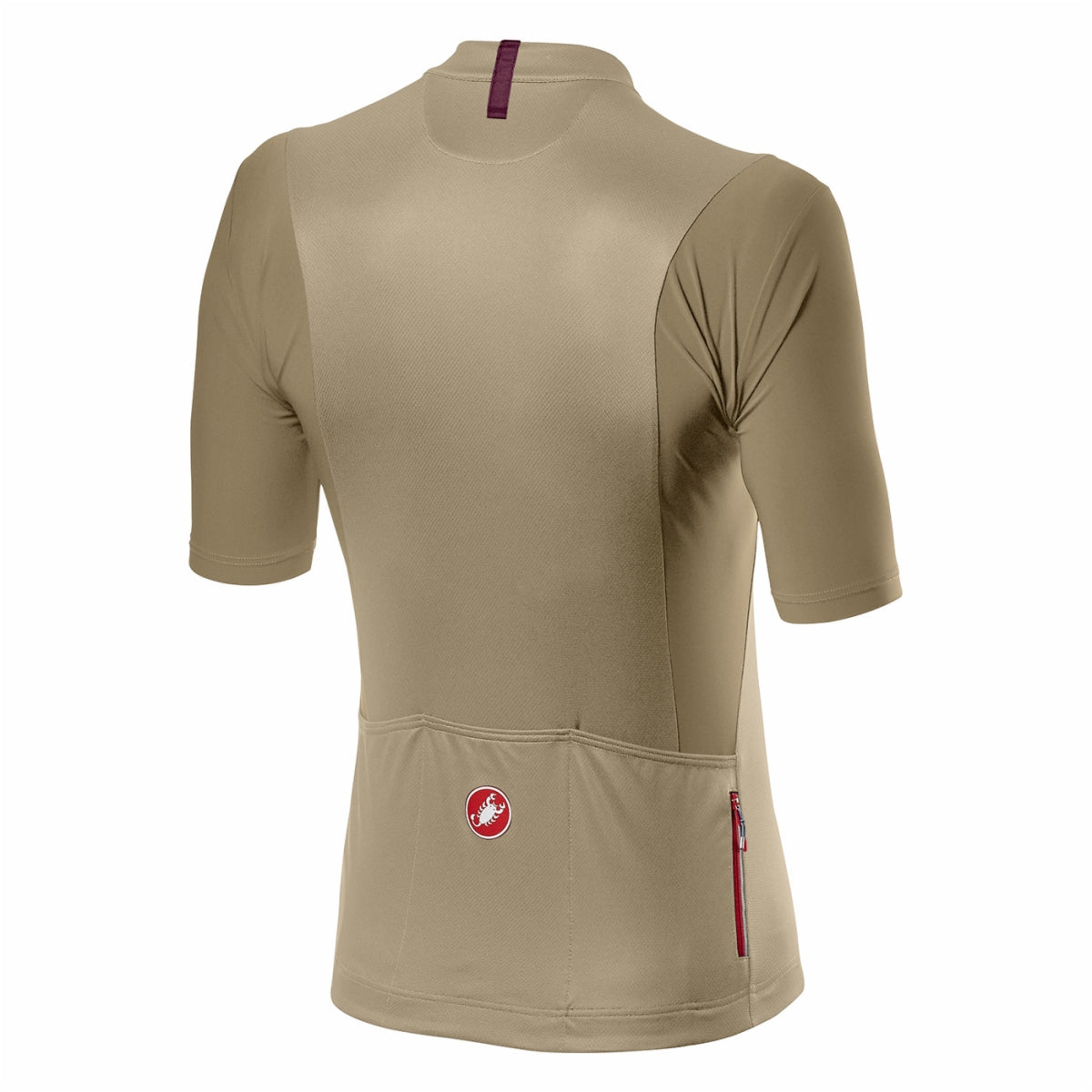 CASTELLI UNLIMITED JERSEY FOREST GRAY/RED SIZE. M