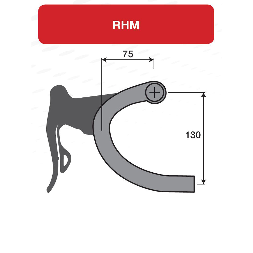 DEDA SUPERZERO DCR RENNLENKER ALU 420MM
