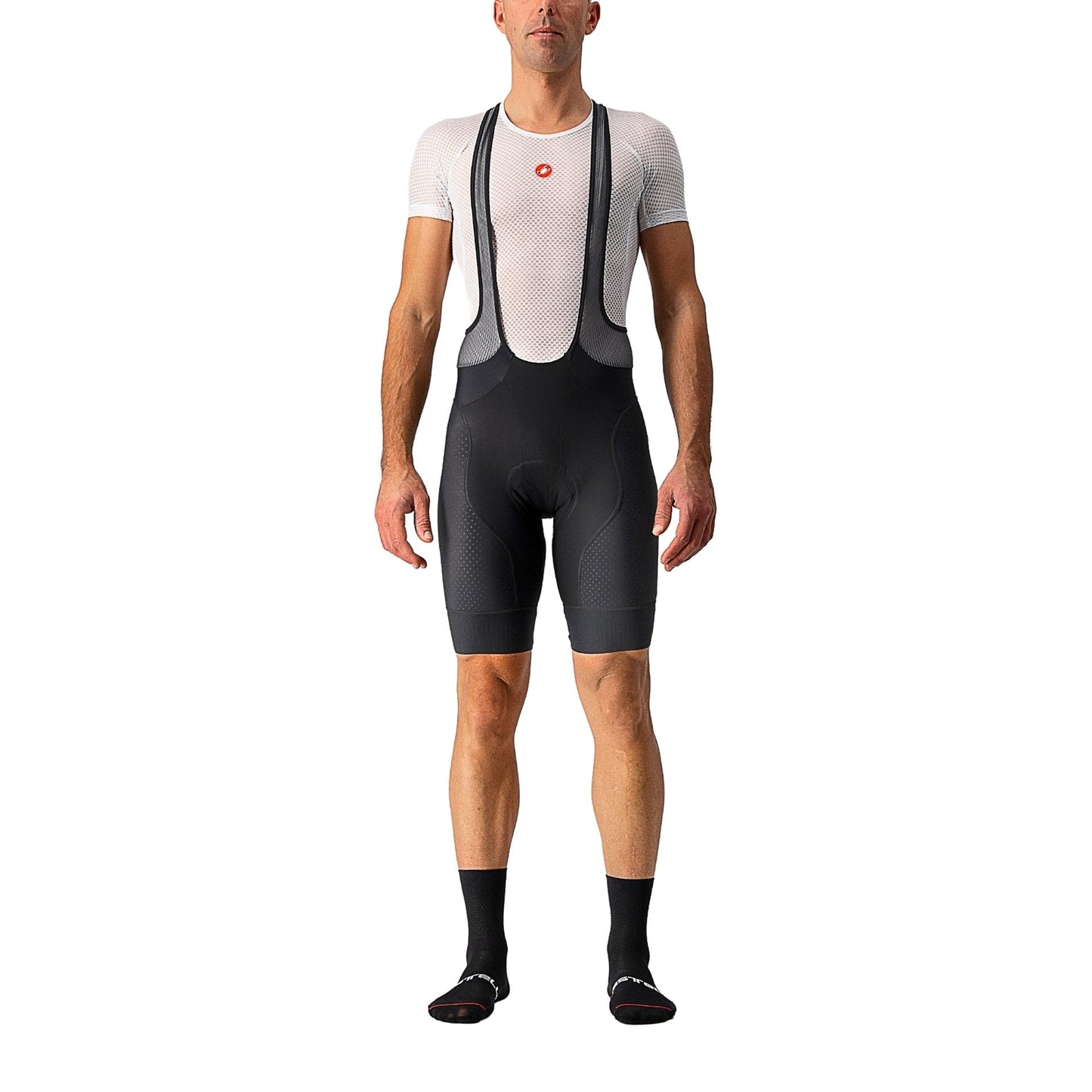 CASTELLI FREE AERO RACE 4 BIBSHORT BLACK SIZE. L
