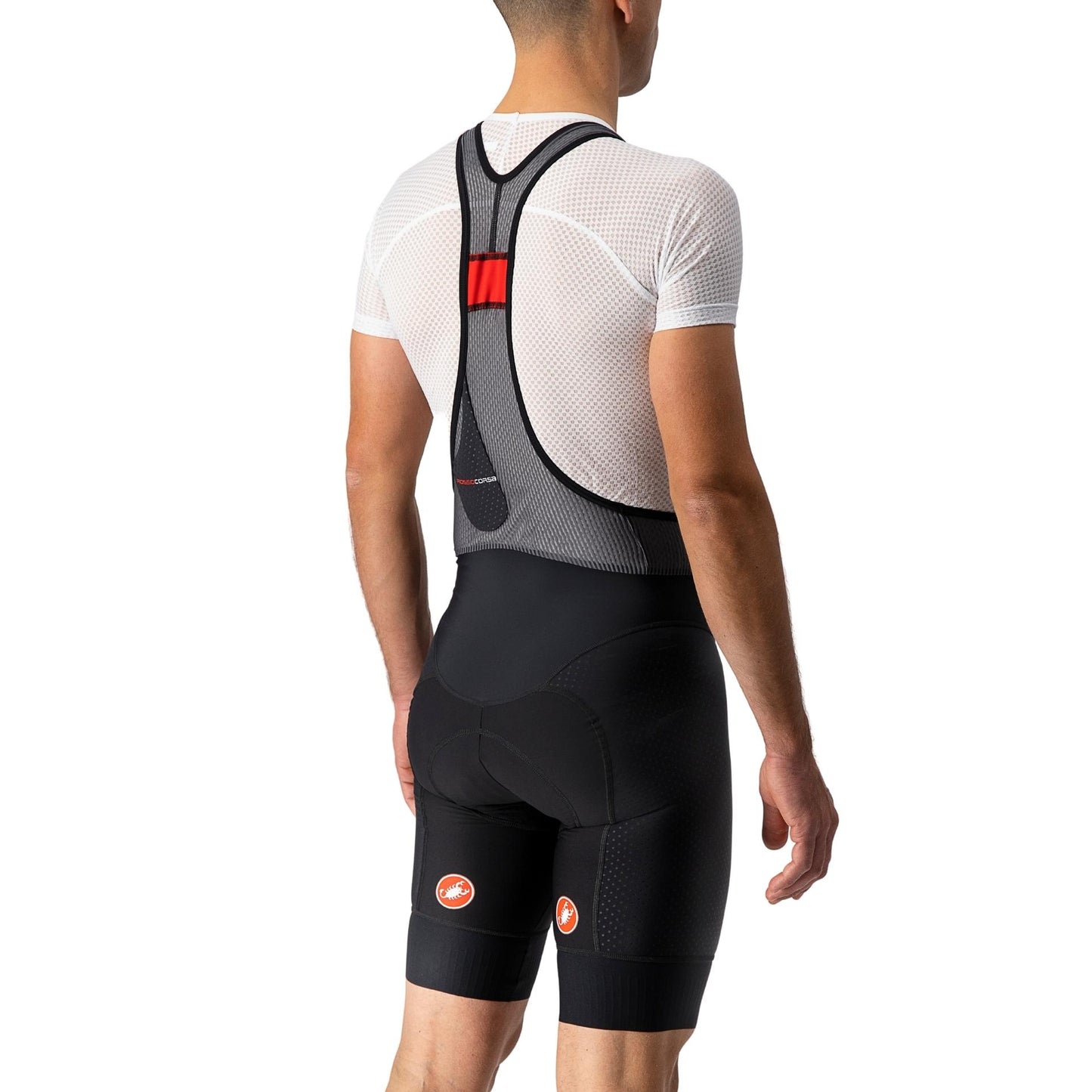 CASTELLI FREE AERO RACE 4 BIBSHORT BLACK SIZE. L