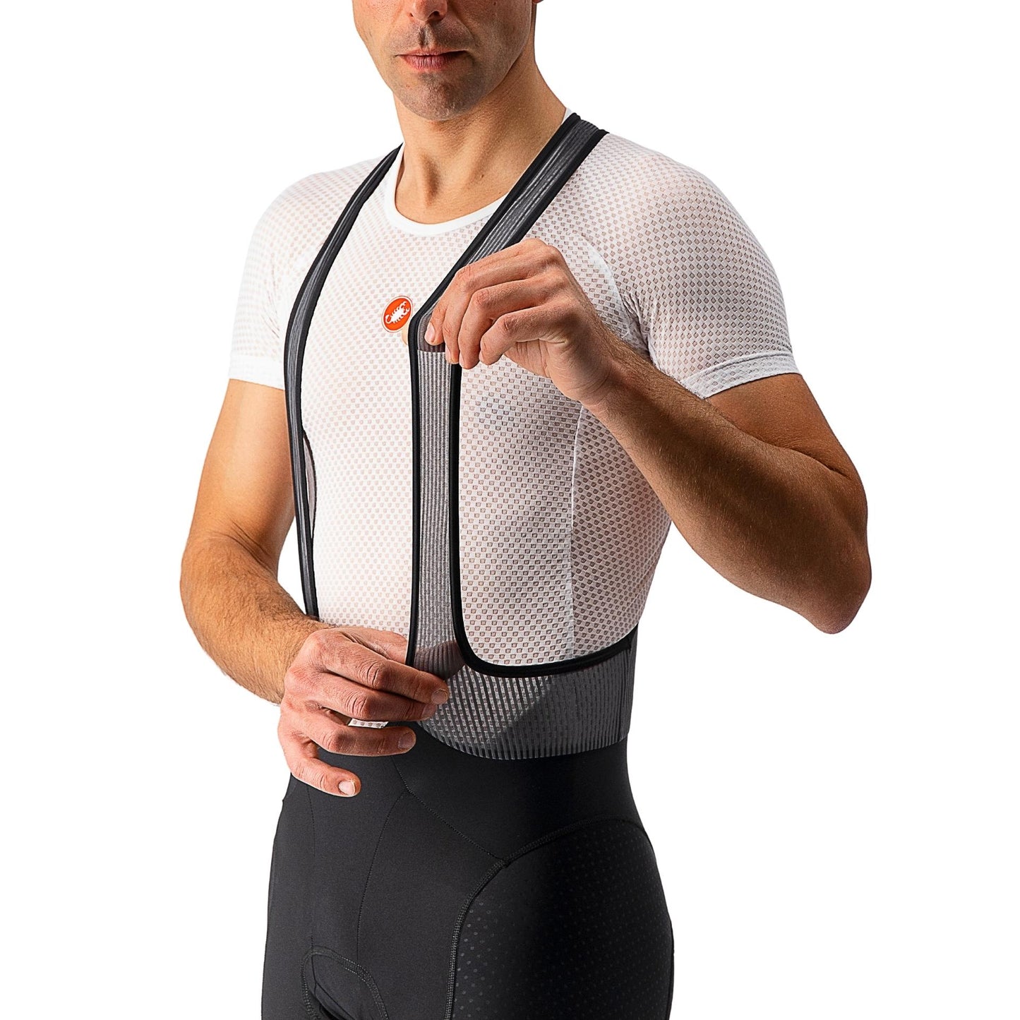 CASTELLI FREE AERO RACE 4 BIBSHORT BLACK SIZE. L