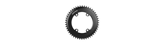 ROTOR R-Ring Aero 110x4 außen, für ALDHU, INSpider, Shimano, schwarz