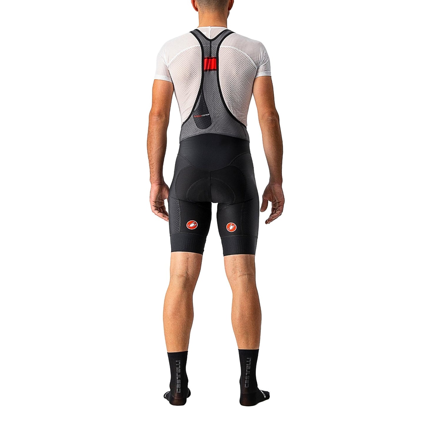 CASTELLI FREE AERO RACE 4 BIBSHORT BLACK SIZE. L